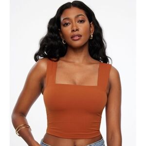 Dynamite Terracotta Lota Sculpt Tank Top